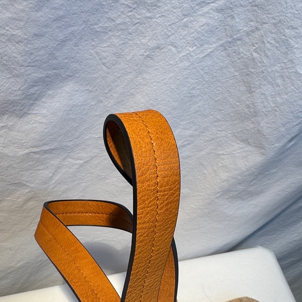 Canvas 'VACAY' Tote with Tan Leather Handles - Picture 14 of 14